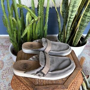 Sanuk Mens Happy Hour Lite Bottle Opener Buckle Slip On Shoes Mens Loafers